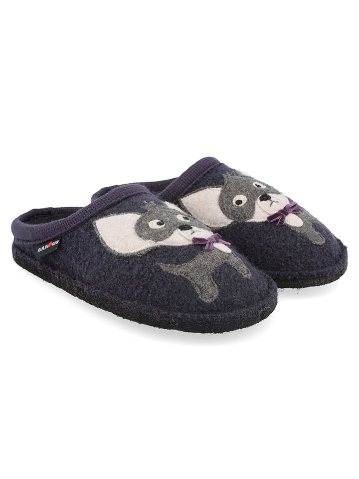 HAFLINGER Kapcie w kolorze fioletowym rozmiar: 37