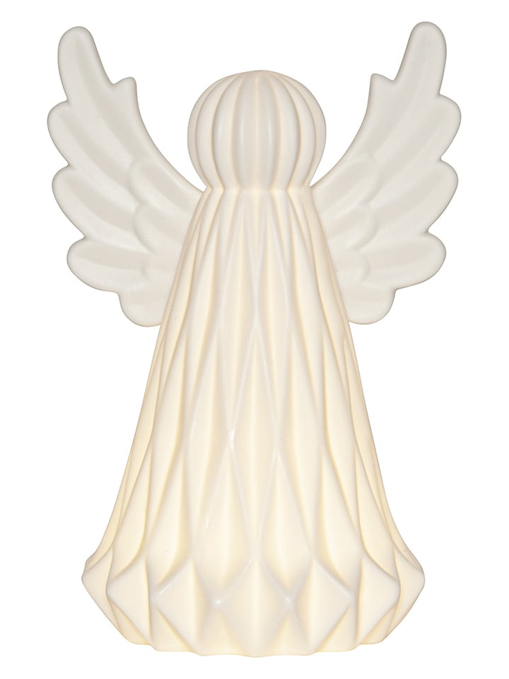 STAR Trading Figurka dekoracyjna LED "Vinter" w kolorze białym - 13 x 19 cm rozmiar: onesize