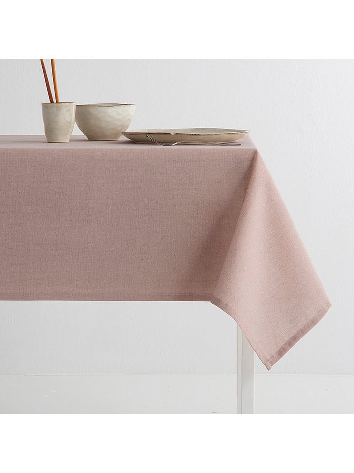 Mint Rugs Obrus "Smooth Sena" w kolorze jasnoróżowym rozmiar: 140x240 cm