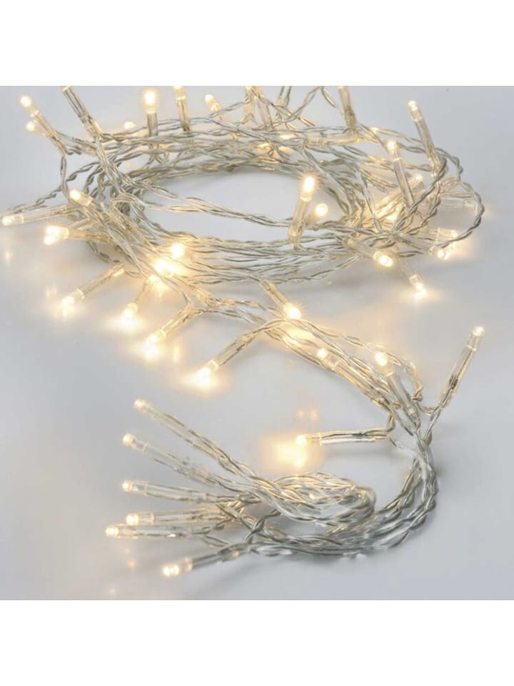 WellHome Łańcuch świetlny LED w kolorze ciepłej bieli - dł. 800 cm rozmiar: onesize