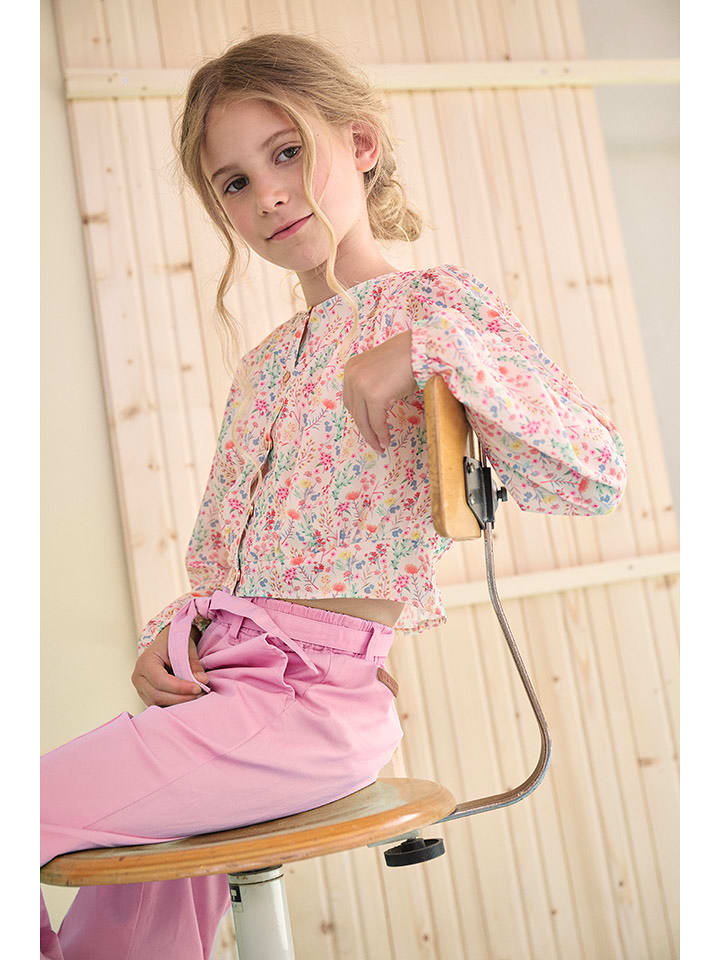 No-No Bluzka "Timba" w kolorze jasnoróżowym rozmiar: 122/128