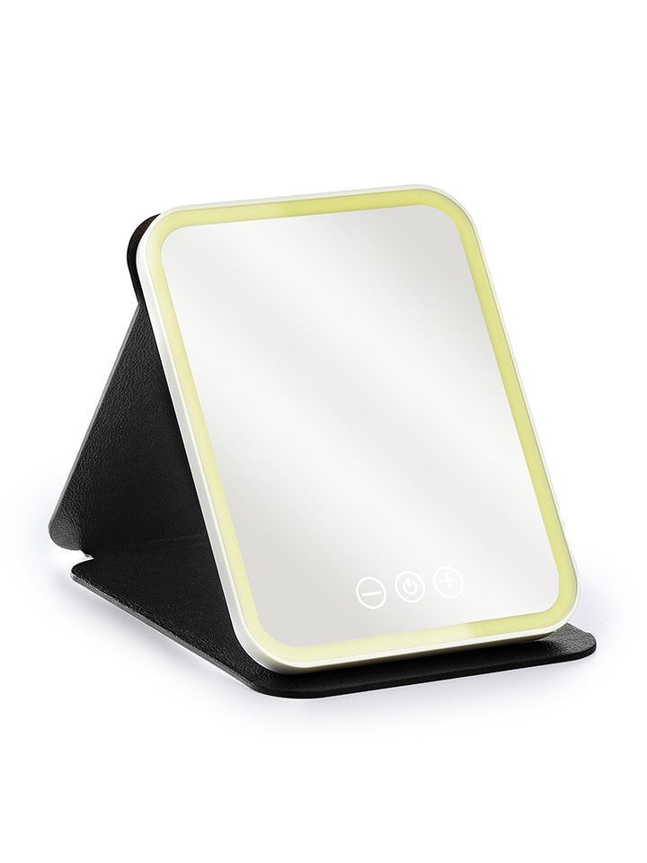 DAM Lusterko kosmetyczne LED w kolorze czarnym rozmiar: onesize