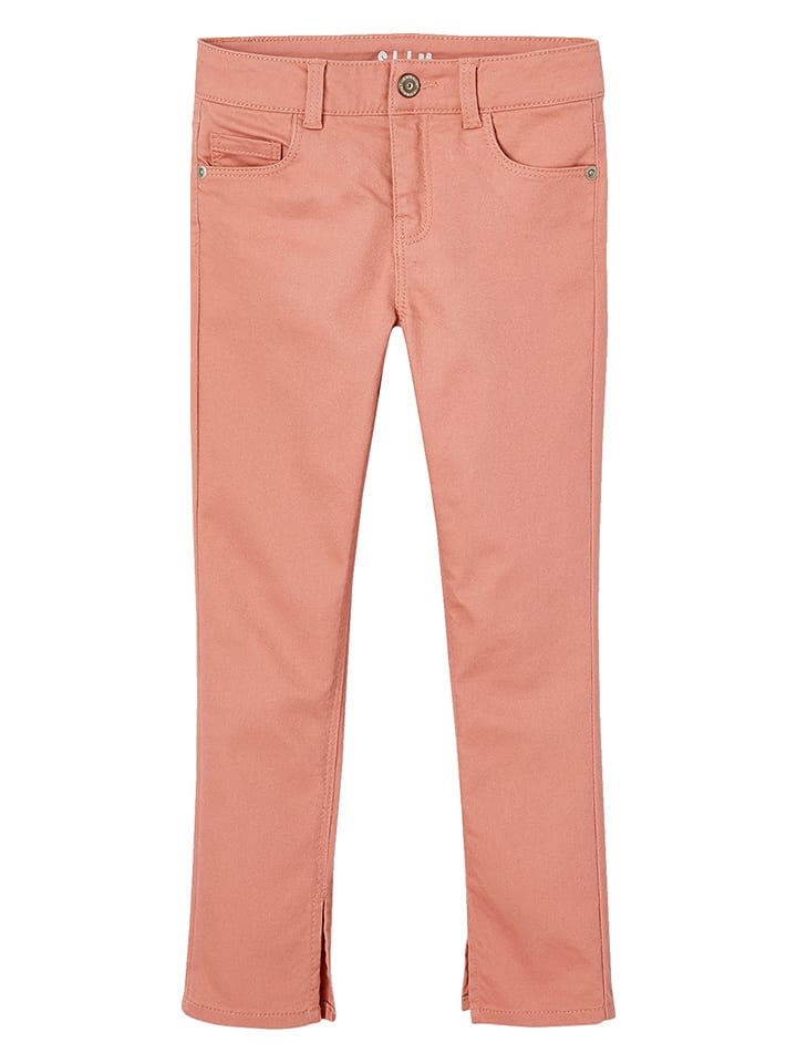 vertbaudet Spodnie w kolorze jasnoróżowym rozmiar: 140