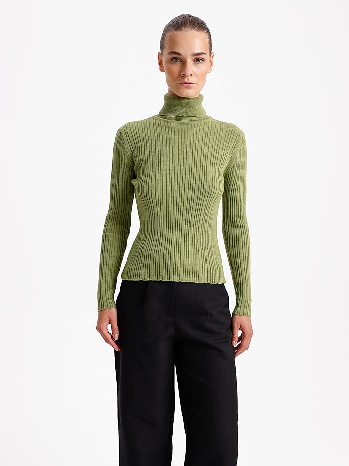 BGN Sweter w kolorze zielonym rozmiar: 38