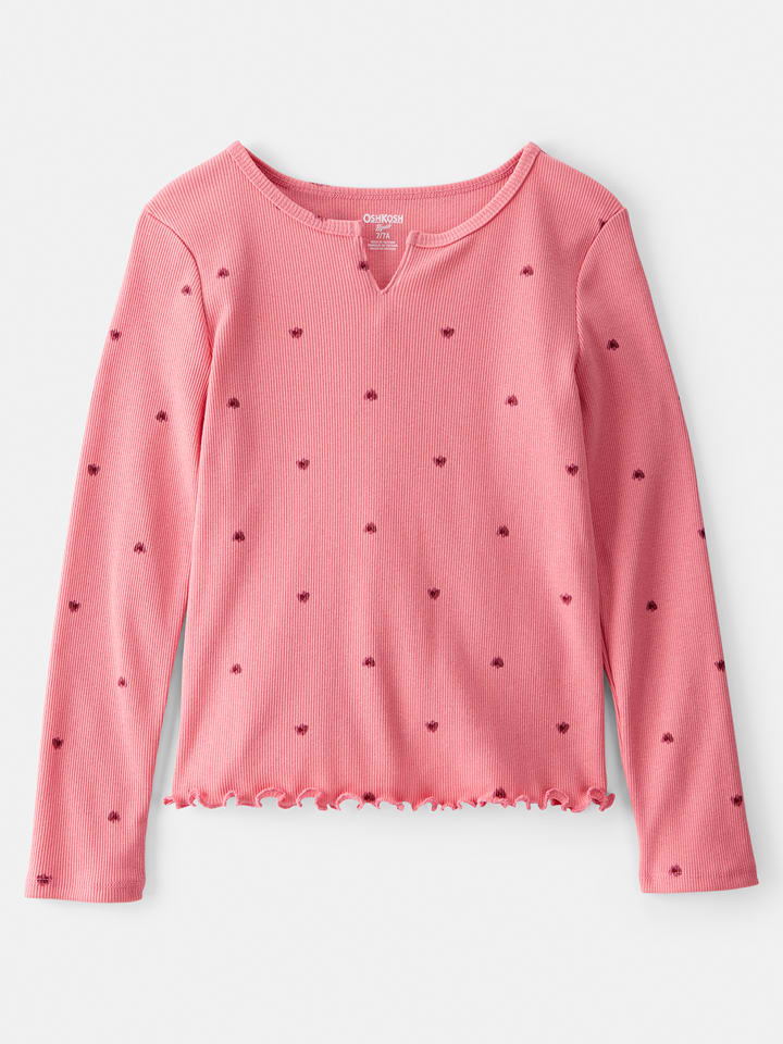 OshKosh Koszulka w kolorze jasnoróżowym rozmiar: 128/134