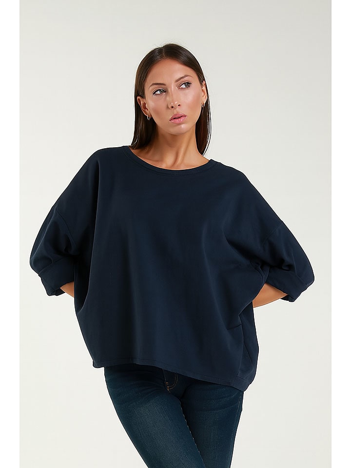 Tamba Bluza w kolorze granatowym rozmiar: 36-42