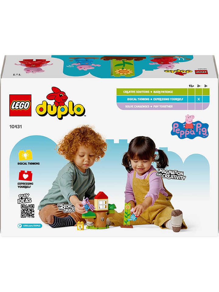LEGO LEGO® DUPLO® "Ogród i domek na drzewie Peppy" - 2+ rozmiar: onesize