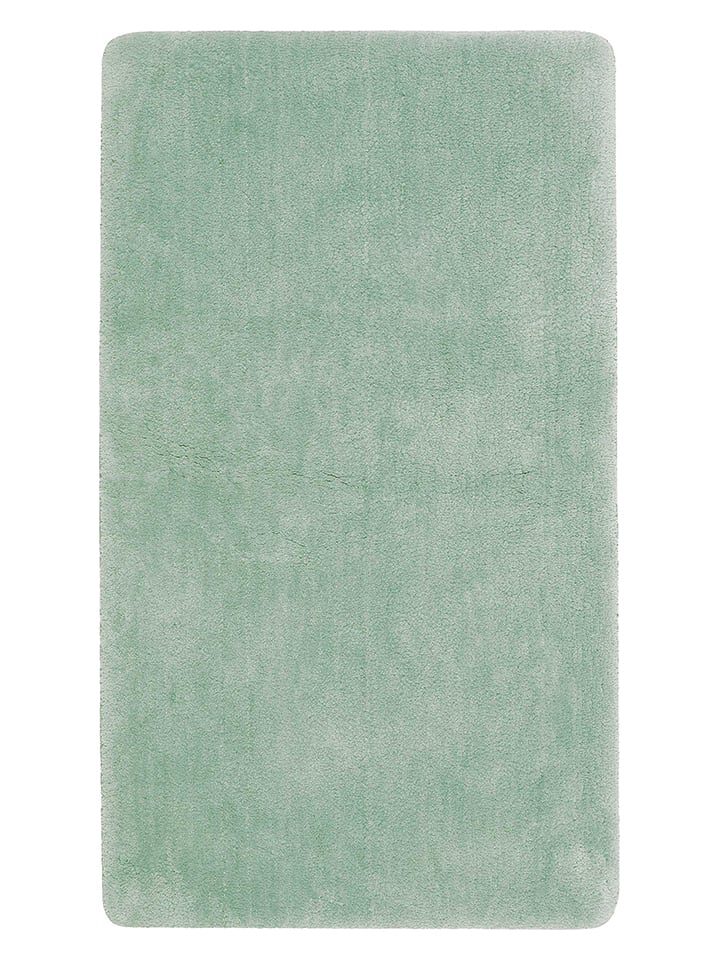 Wecon Home Dywanik łazienkowy "Joris" w kolorze miętowym rozmiar: 60x100 cm