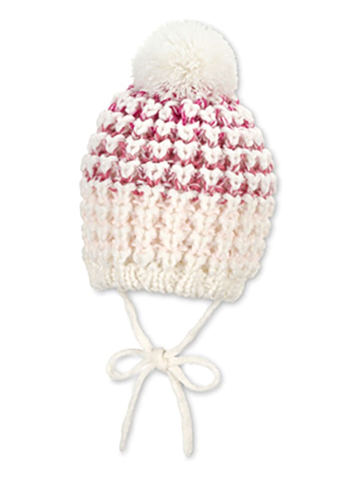 Sterntaler Czapka w kolorze kremowym rozmiar: 43 cm