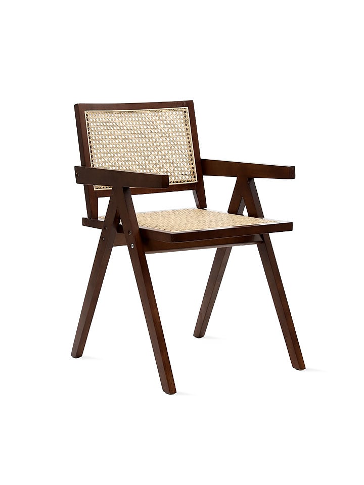 Homla Krzesło "Rotin" w kolorze brązowo-beżowym - 50 x 78 x 50 cm rozmiar: onesize