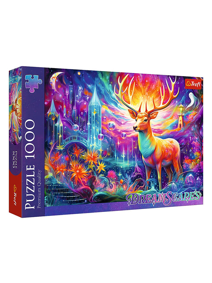 Trefl 1.000-częściowe puzzle "Dreamscapes - Mystical Deer" - 12+ rozmiar: onesize