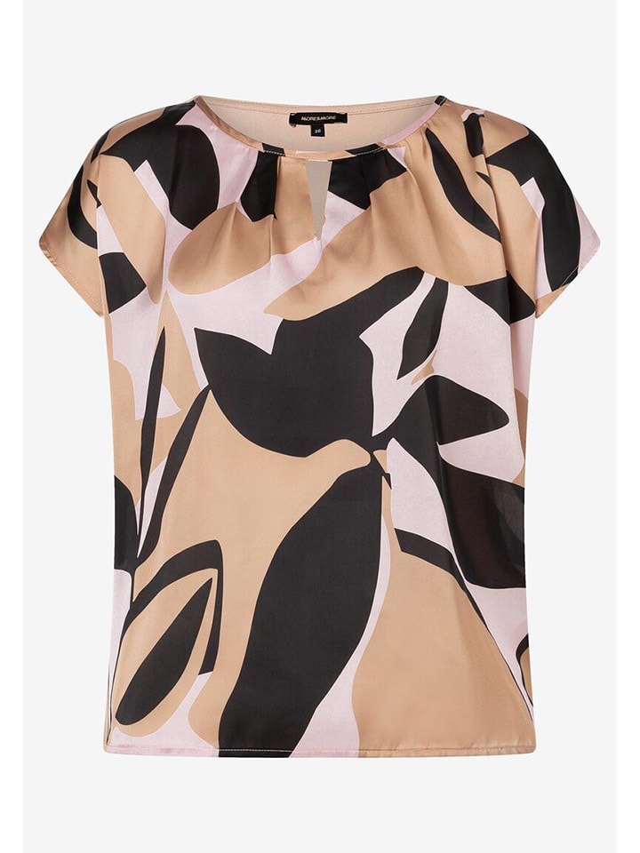 More & More Top w kolorze czarno-beżowym rozmiar: 38