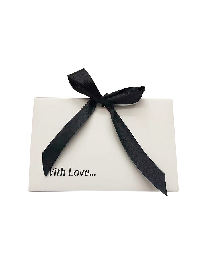 Eclat d'Argent Torba prezentowa w kolorze kremowo-czarnym rozmiar: onesize