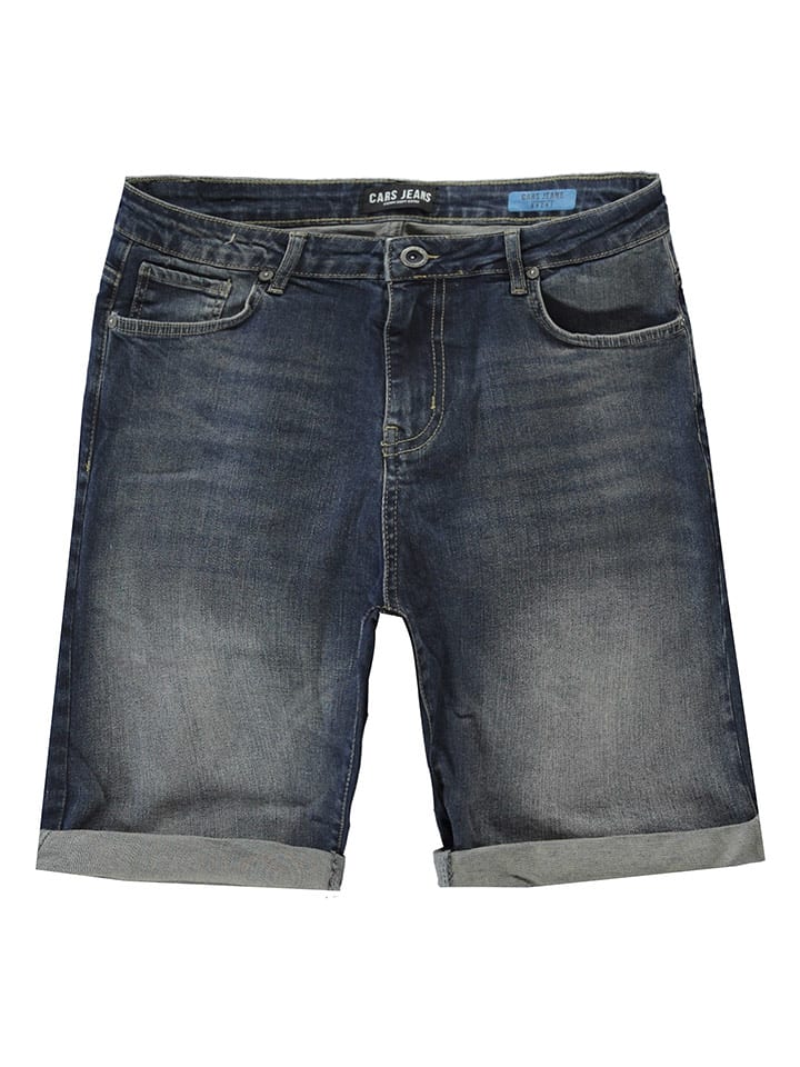 Cars Jeans Szorty dżinsowe "Heston" w kolorze antracytowym rozmiar: onesize