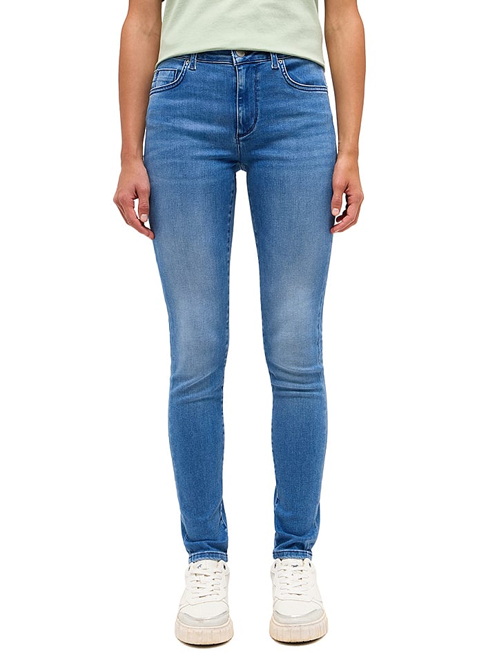 Mustang Dżinsy - Skinny fit - w kolorze niebieskim rozmiar: W25/L34