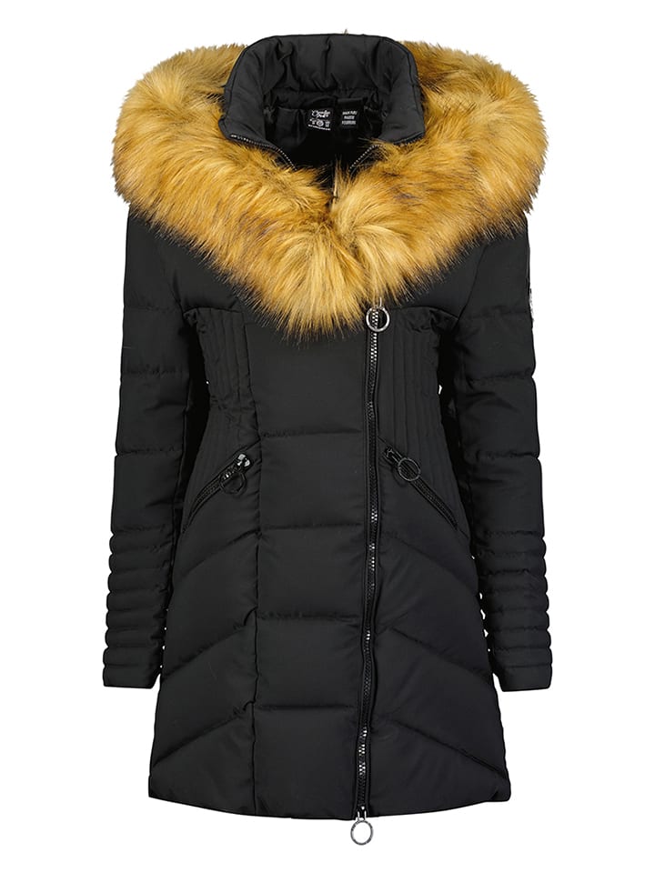 Canadian Peak Parka zimowa "Chayeak" w kolorze czarnym rozmiar: 164