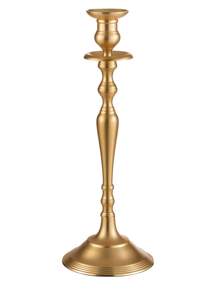 J Line Świecznik w kolorze złotym - wys. 46 x Ø 16,5 cm rozmiar: onesize