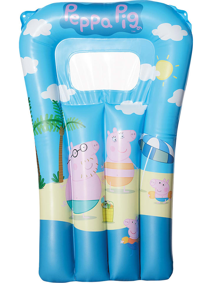 Happy People Materac dziecięcy "Świnka Peppa" w kolorze błękitnym - 3+ rozmiar: onesize