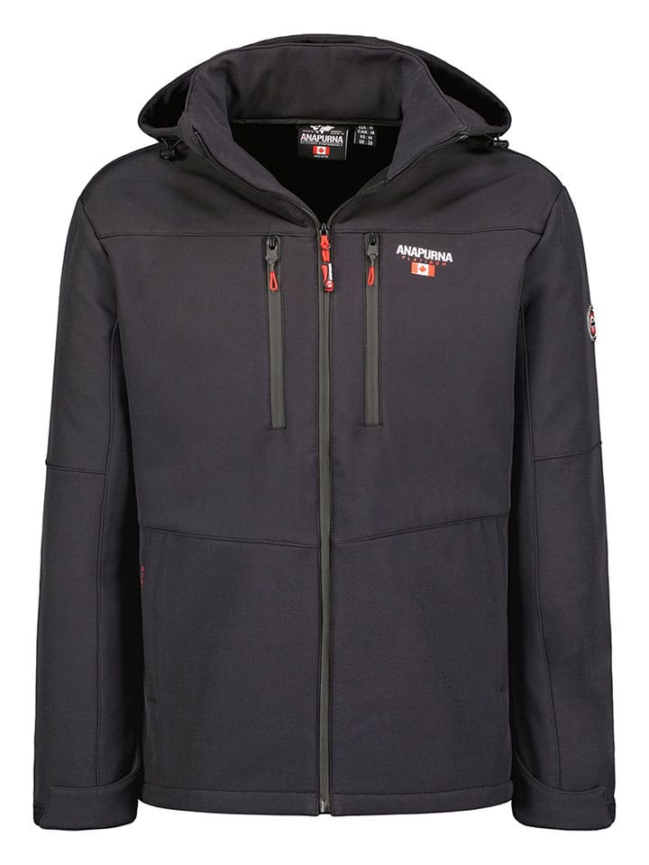 ANAPURNA Kurtka softshellowa "Timmexana" w kolorze granatowym rozmiar: 3XL