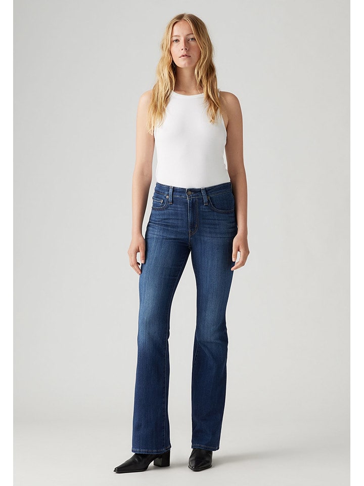 Levi's Dżinsy - Flare fit - w kolorze granatowym rozmiar: W26/L32