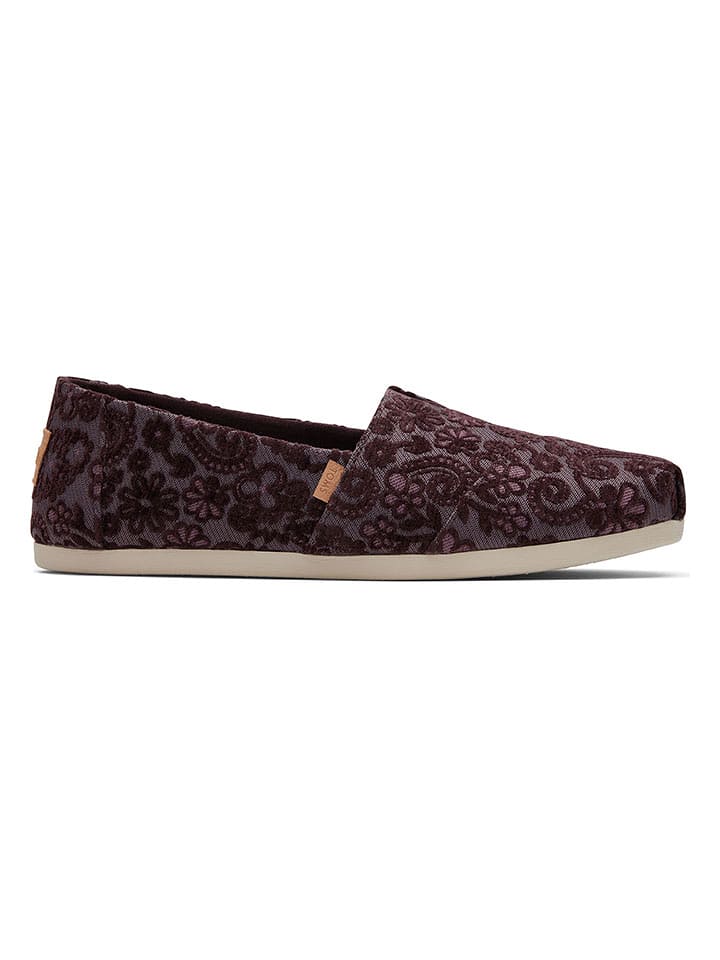 TOMS Espadryle w kolorze fioletowym rozmiar: 36