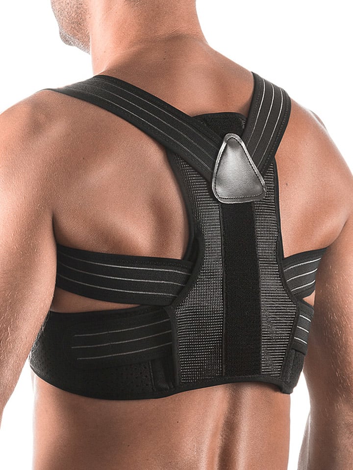 InnovaGoods Korektor postawy w kolorze czarnym rozmiar: onesize