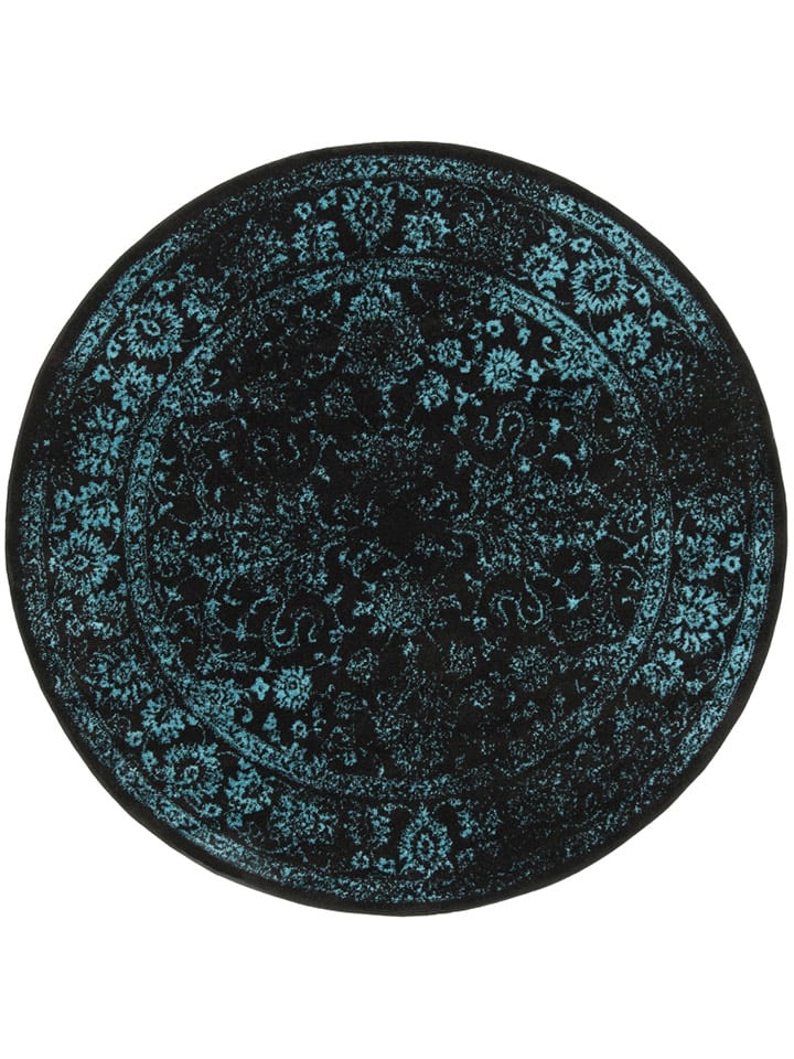 Safavieh Dywan w kolorze czarno-zielonym rozmiar: 122x122 cm