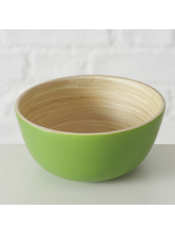 Boltze Miska "Bambo" w kolorze zielonym - Ø 10 cm rozmiar: onesize