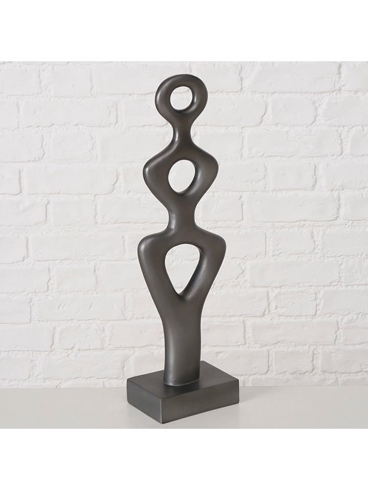 Boltze Dekoracja "Maluga" w kolorze czarnym - 14 x 49,5 x 10 cm rozmiar: onesize