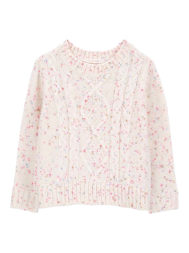 OshKosh Sweter w kolorze kremowym rozmiar: 98