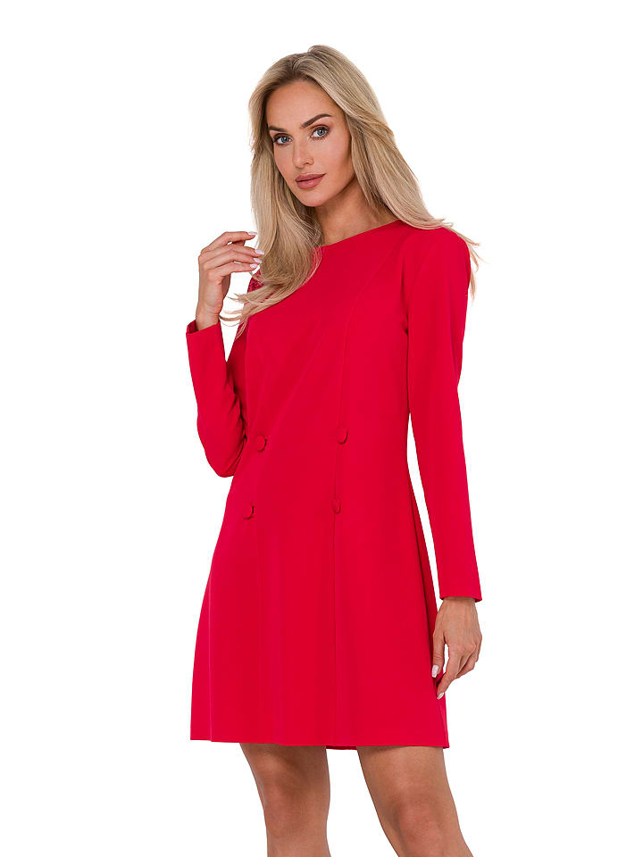 made of emotion Sukienka w kolorze czerwonym rozmiar: L