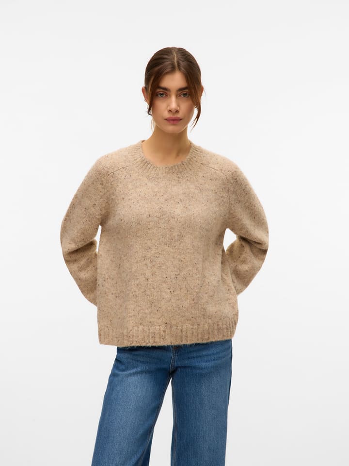 Vero Moda Sweter w kolorze beżowym rozmiar: XS