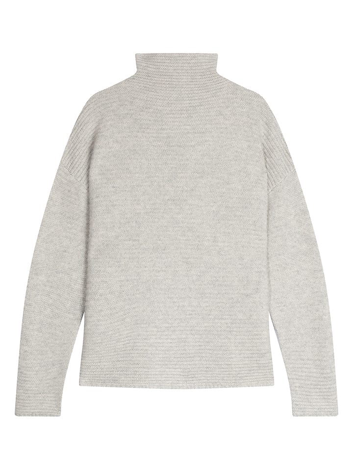 Perfect Cashmere Kaszmirowy sweter "Mairos" w kolorze jasnoszarym rozmiar: S