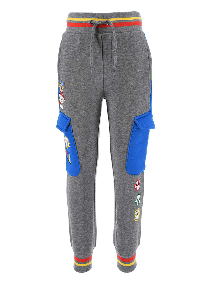 Paw Patrol Spodnie dresowe "Psi Patrol" w kolorze szarym rozmiar: 110