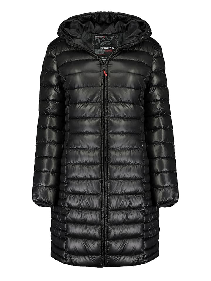 Geographical Norway Płaszcz pikowany "Annecy" w kolorze czarnym rozmiar: 128