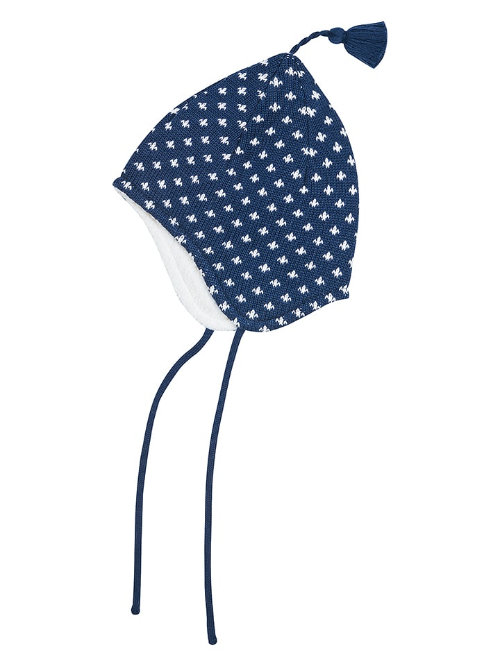 finkid Czapka "Tipsa" w kolorze granatowym rozmiar: 52 cm