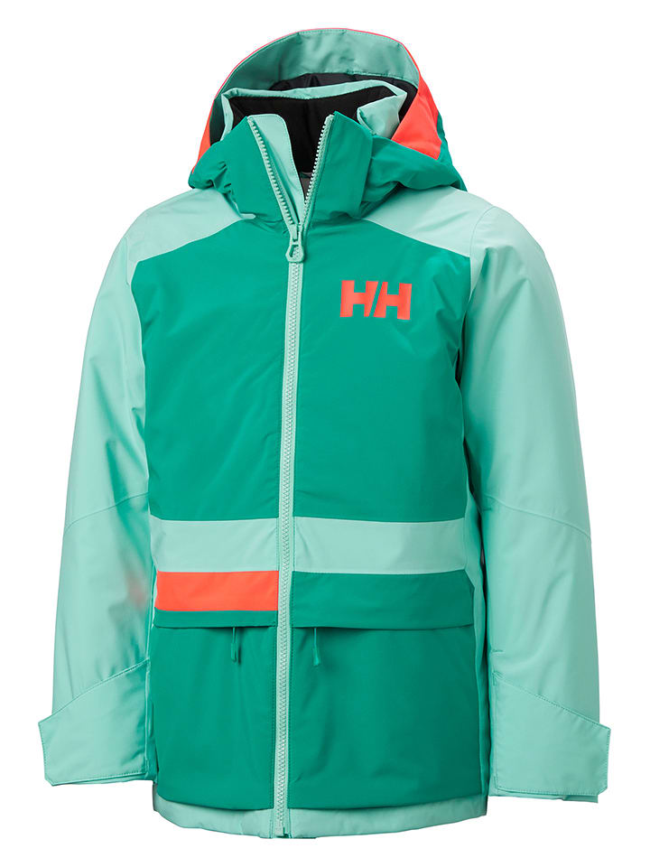 Helly Hansen Kurtka narciarska "Stellar" w kolorze turkusowym rozmiar: 140