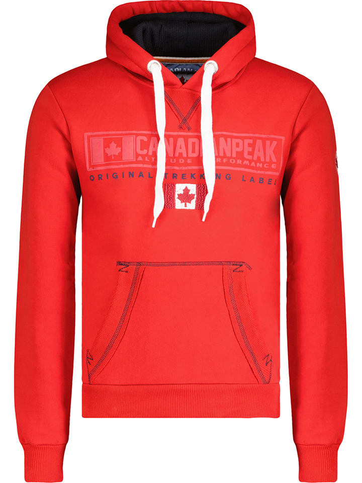Canadian Peak Bluza "Gasikeak" w kolorze czerwonym rozmiar: 3XL