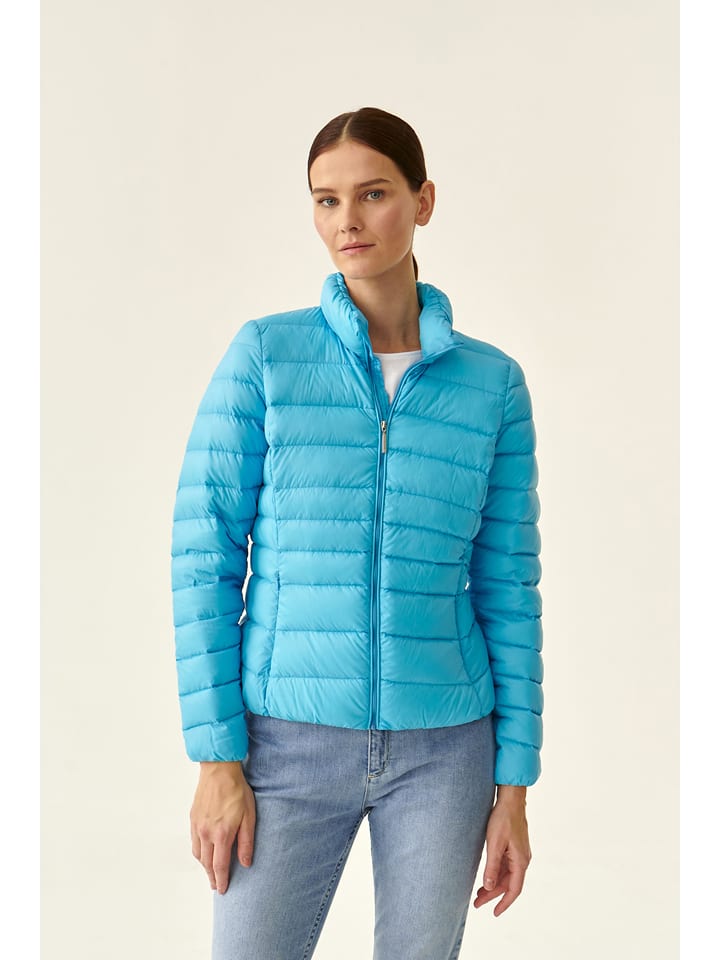 TATUUM Kurtka pikowana w kolorze błękitnym rozmiar: 40