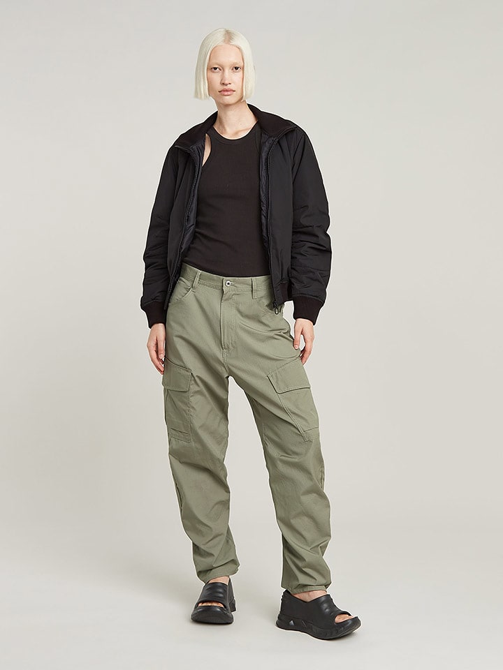 G-Star Bojówki w kolorze oliwkowym rozmiar: W30