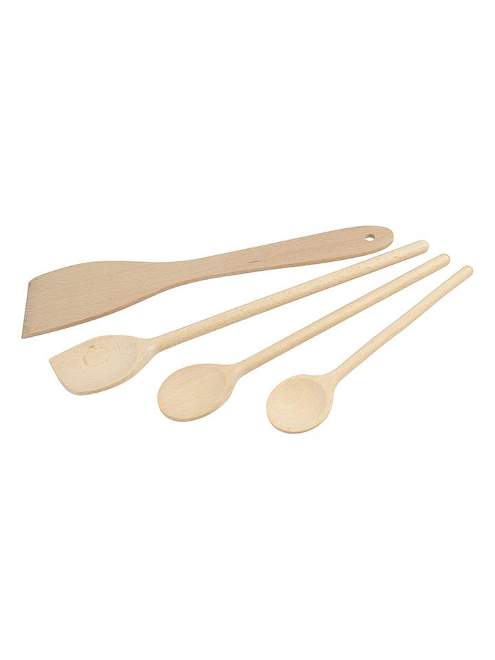 Fackelmann Pomoce kuchenne (4 szt.) w kolorze jasnobrązowym rozmiar: onesize