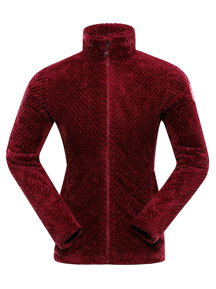 Alpine Pro Kurtka polarowa "Lomma" w kolorze czerwonym rozmiar: XXL