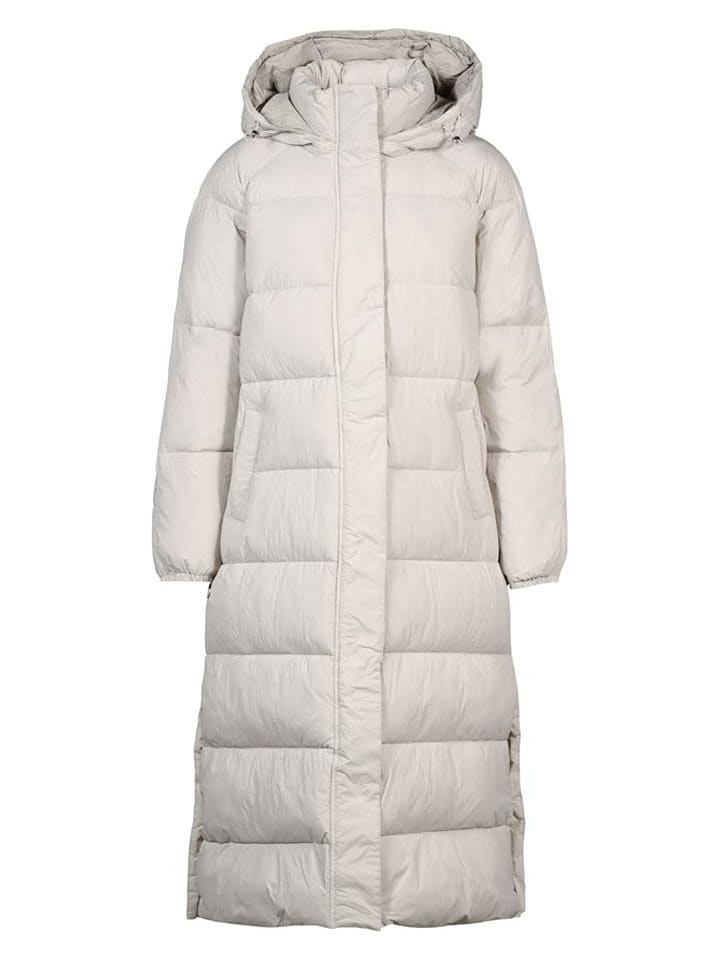 Herrlicher Płaszcz zimowy w kolorze beżowym rozmiar: M