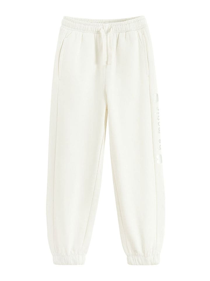 COOL CLUB Spodnie dresowe w kolorze kremowym rozmiar: 128