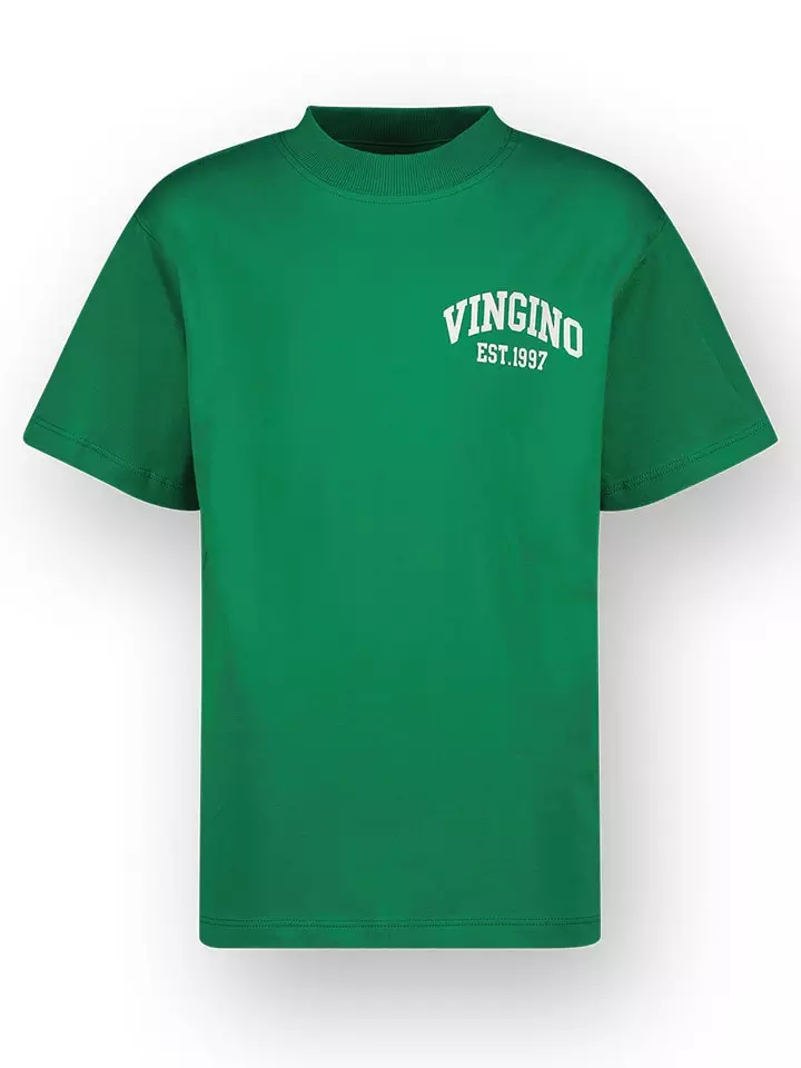 Vingino Koszulka w kolorze zielonym rozmiar: 140
