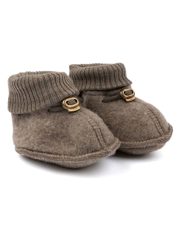 mikk-line Buty w kolorze brązowym do raczkowania rozmiar: 50/56