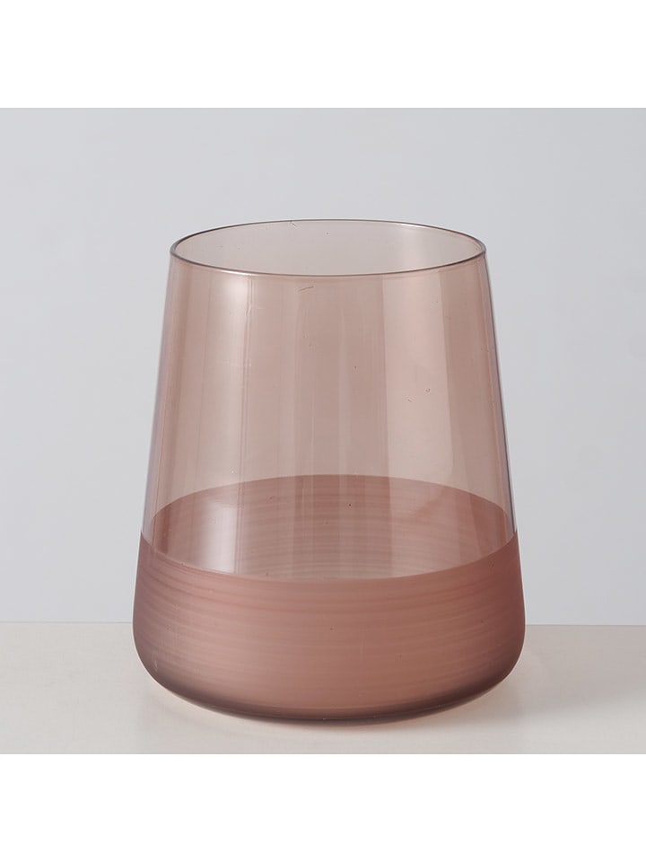 Boltze Szklanka "Audetta" w kolorze brązowym - wys. 10 x Ø 9 cm rozmiar: onesize