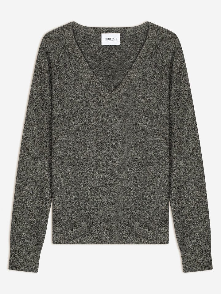 Perfect Cashmere Kaszmirowy sweter "Penelope" w kolorze szarym rozmiar: M