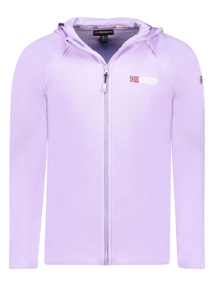 Geographical Norway Kurtka polarowa "Tugood" w kolorze fioletowym rozmiar: L