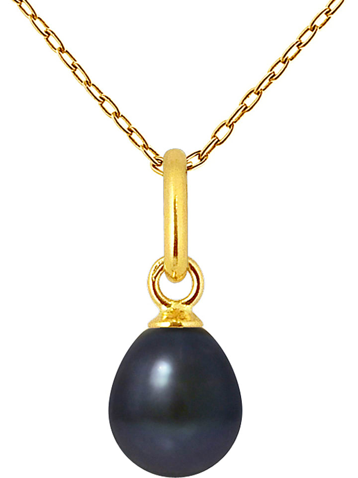 Mitzuko Złota zawieszka "Bélière" z perłą rozmiar: onesize